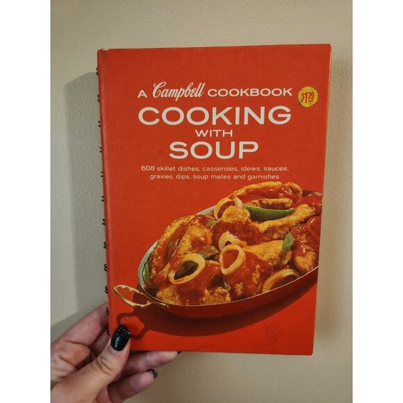 Campbell Soup Cooking With Soup CookBook 1974 - Picture 1 of 5
